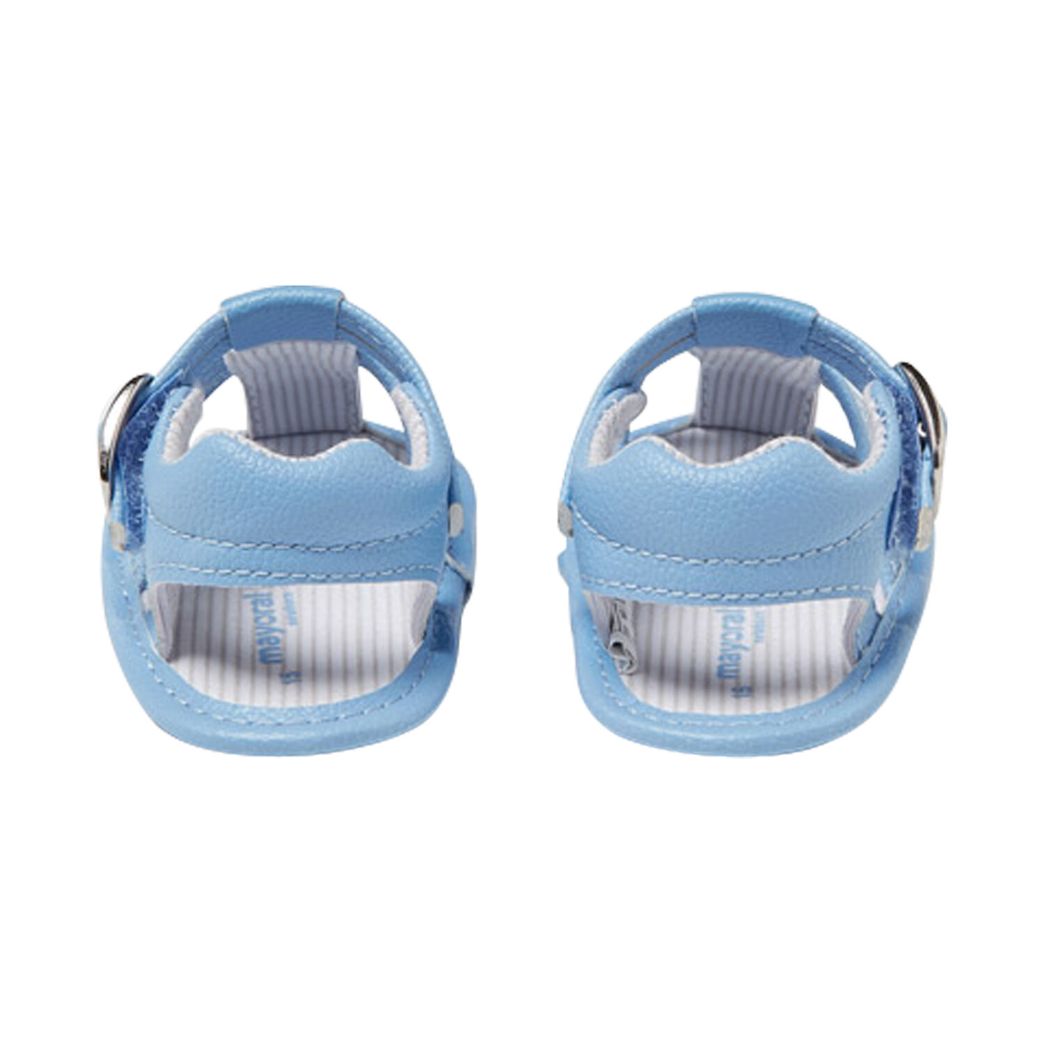 Baby Boys Blue Sandals, 4, hi-res