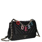 Girls Black Logo Handbag, 1, hi-res