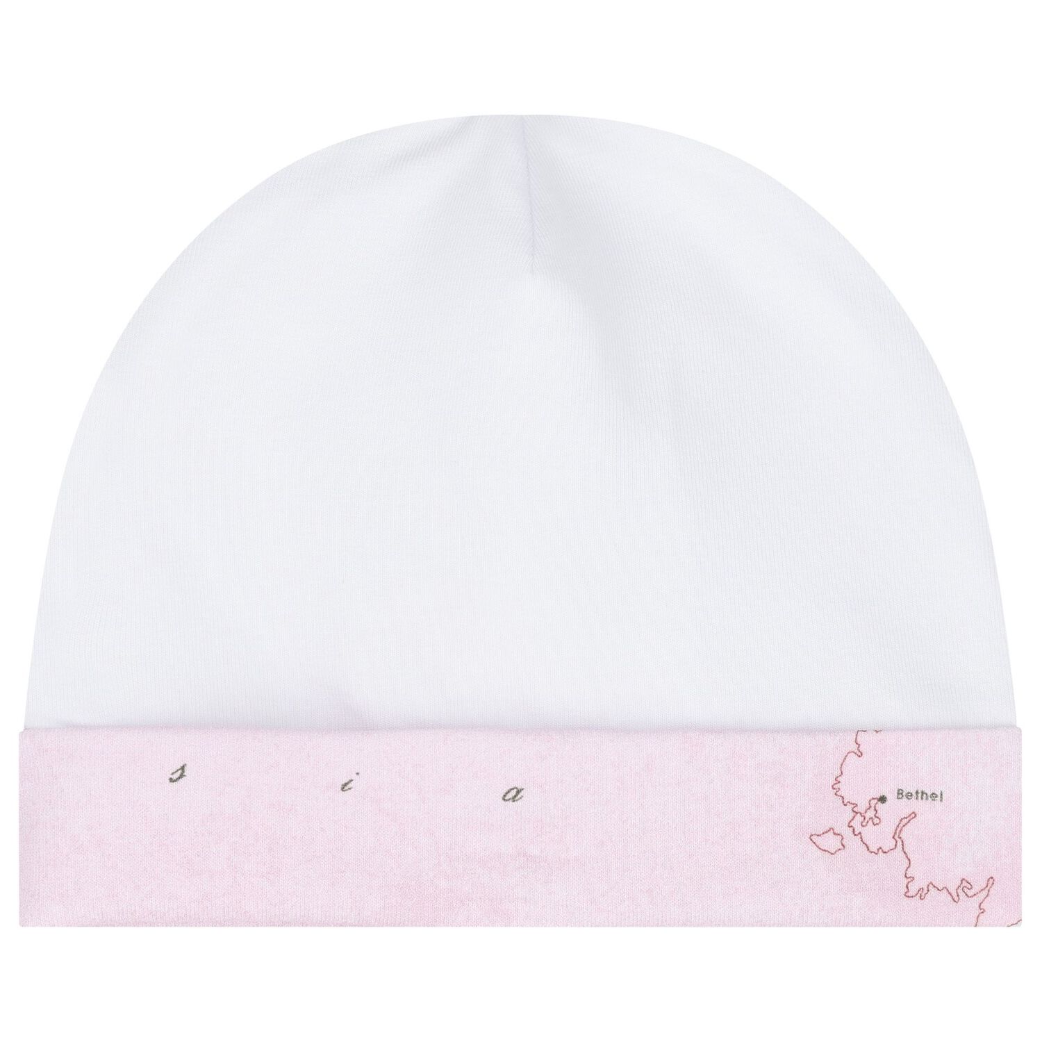 Baby Girls White & Pink Geo Map Babygrow Gift Set, 3, hi-res