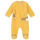 Baby Boys Ivory & Yellow Babygrows ( 2-Pack ), 1, hi-res