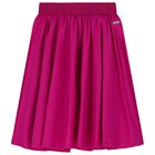 Girls Pink Logo Skirt, 1, hi-res