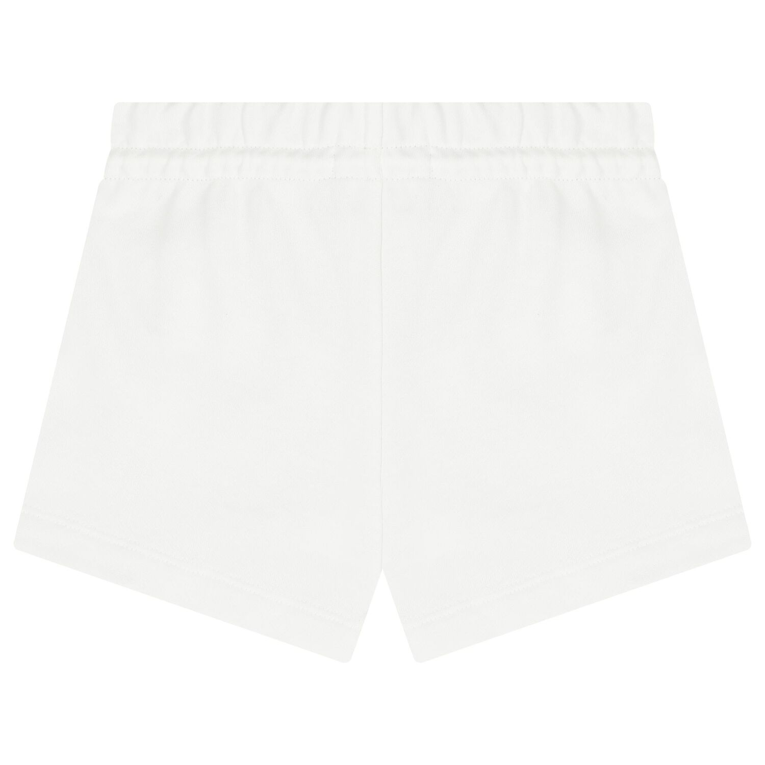 Girls White Logo Shorts, 2, hi-res