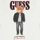 Boys White Teddy Bear Logo Sweatshirt, 2, hi-res