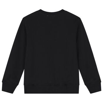 Black Teddy Bear Logo Sweatshirt