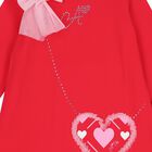 Girls Red Crossbody Heart Bag Dress, 1, hi-res