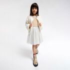 Girls Ivory Sequin Knit Cardigan, 1, hi-res