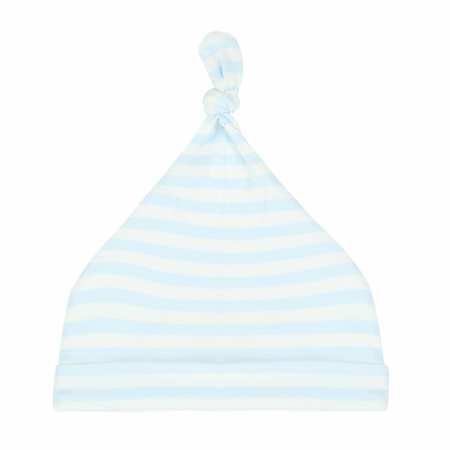 Baby Boys Blue & White Hat, 1, hi-res image number null