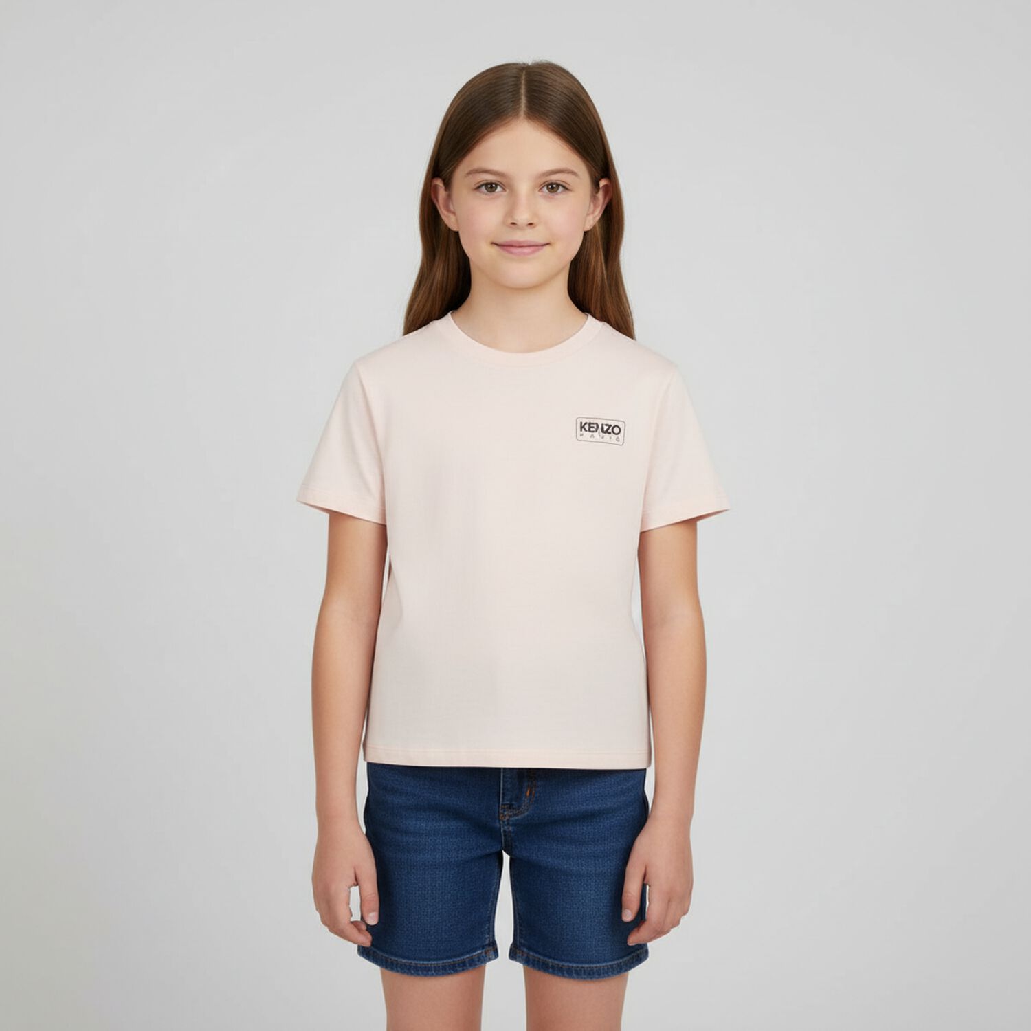 Girls Pink Logo T-Shirt, 1, hi-res