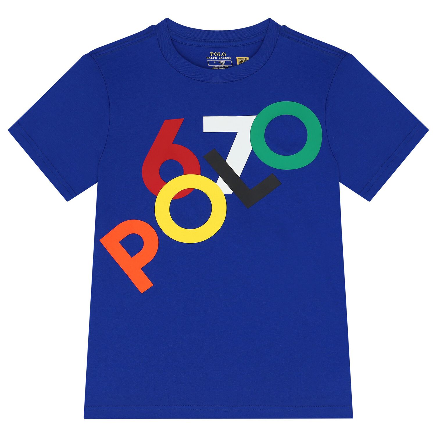 Boys Blue Logo T-Shirt, 2, hi-res