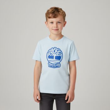 Boys Blue Logo T-Shirt