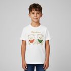 Ivory Teddy Bear Logo T-Shirt, 1, hi-res