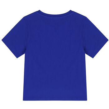 Boys Blue Logo T-Shirt
