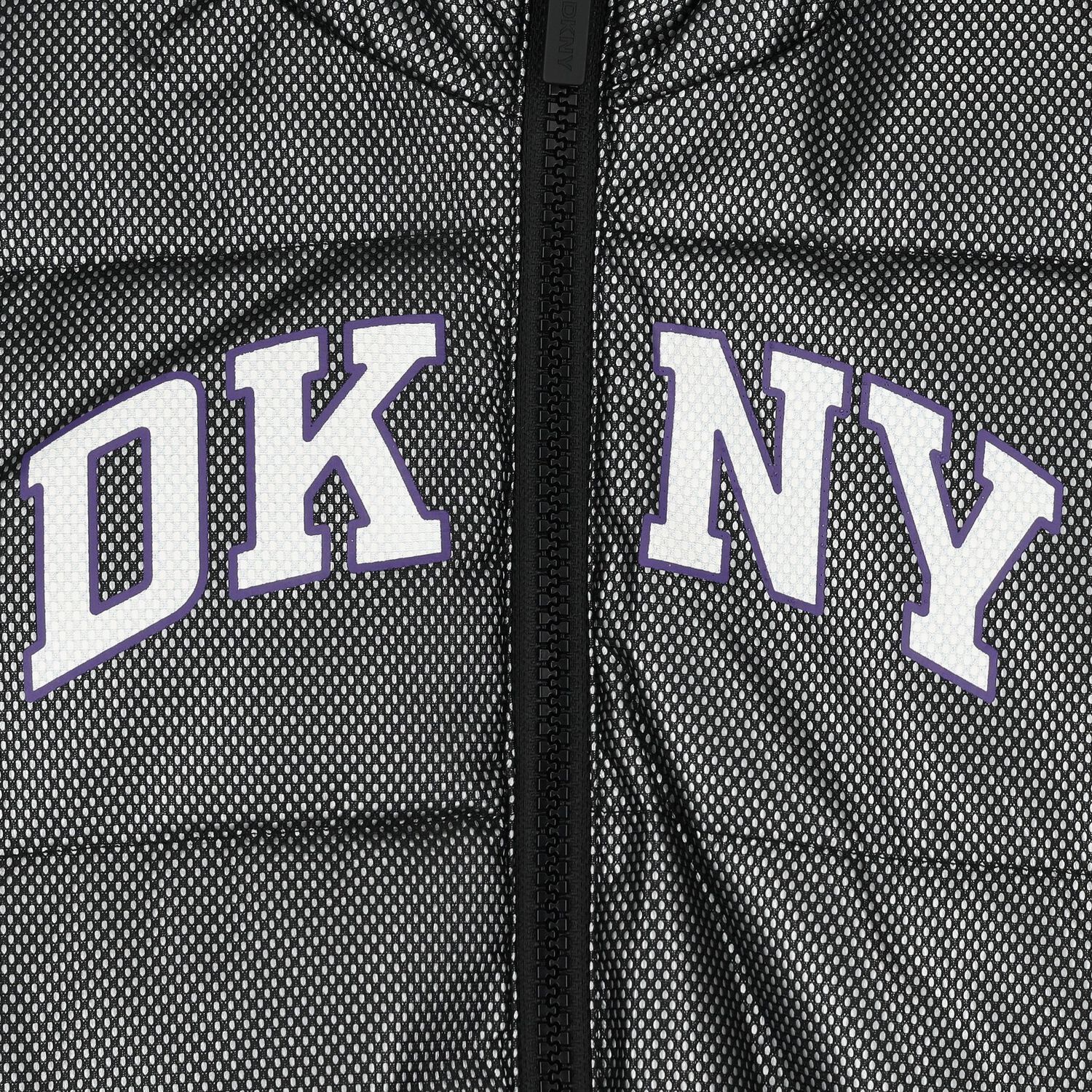 Black Logo Reversible Puffer Jacket, 1, hi-res image number null