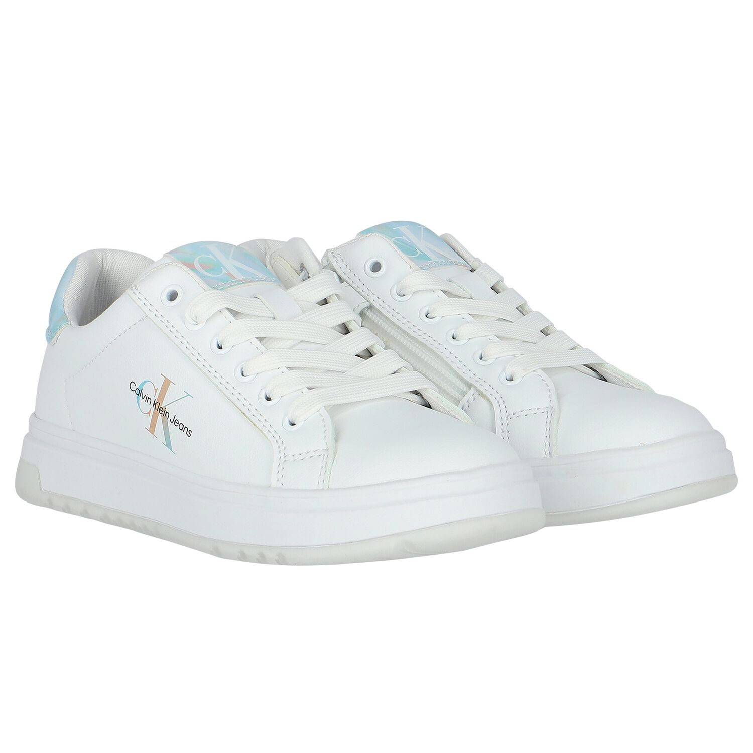 White Logo Trainers, 1, hi-res image number null