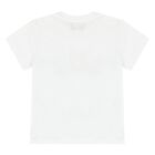 Younger White Teddy Bear Logo T-Shirt, 1, hi-res