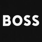 Boys Black Logo T-Shirt, 1, hi-res