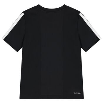 Boys Black Logo T-Shirt