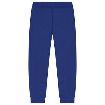 Boys Blue Logo Joggers