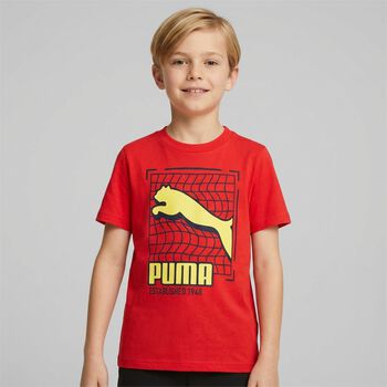 Boys Red Logo T-Shirt