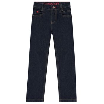 Boys Navy Blue Denim Jeans