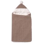 Beige Knitted Baby Nest, 3, hi-res