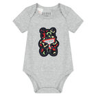 Baby Boys Grey & Black Logo Gift Set, 1, hi-res