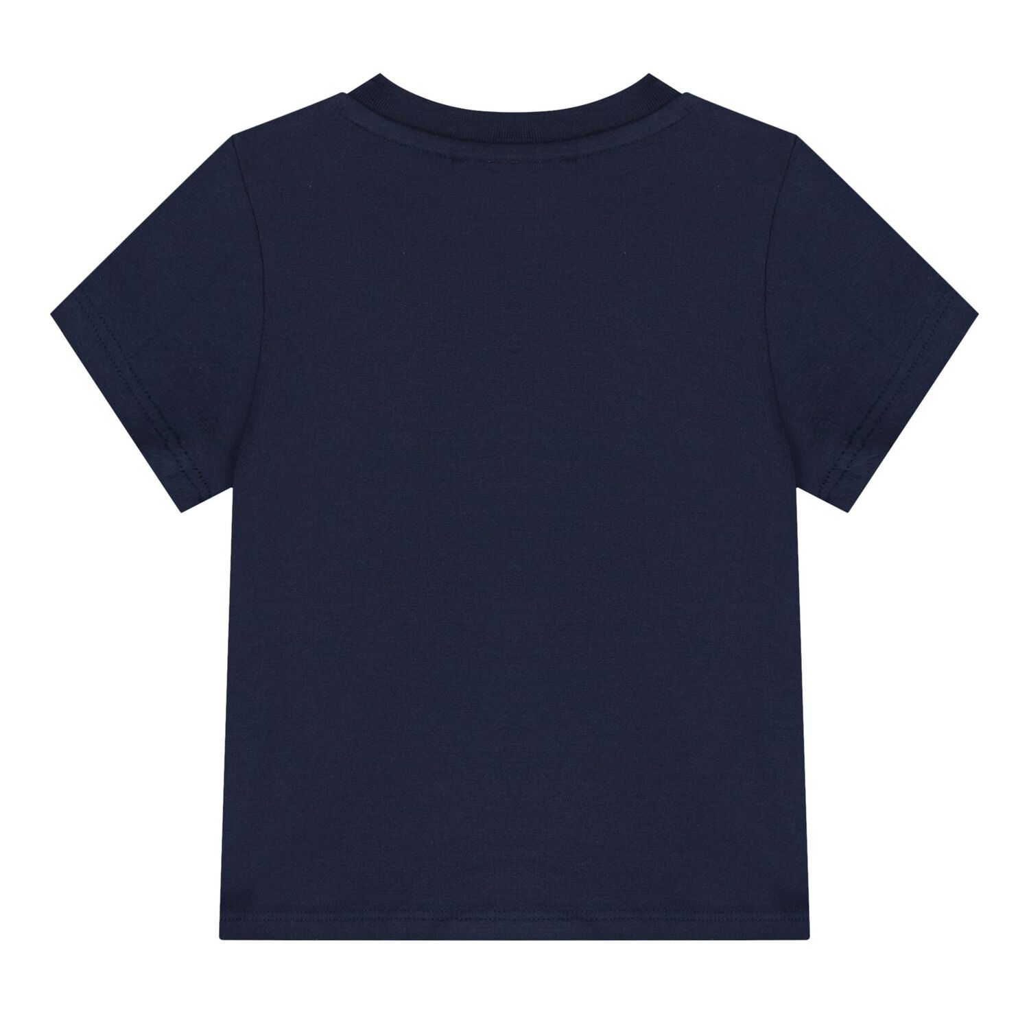 Baby Boys Navy Blue Logo T-Shirt, 3, hi-res