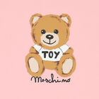 Pink Teddy Logo Baby Blanket, 4, hi-res