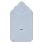 Baby Boys Blue Baby Knit Nest, 1, hi-res