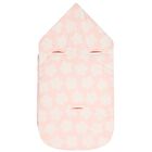 Baby Girls Pink Boke Flower Reversible Nest, 1, hi-res
