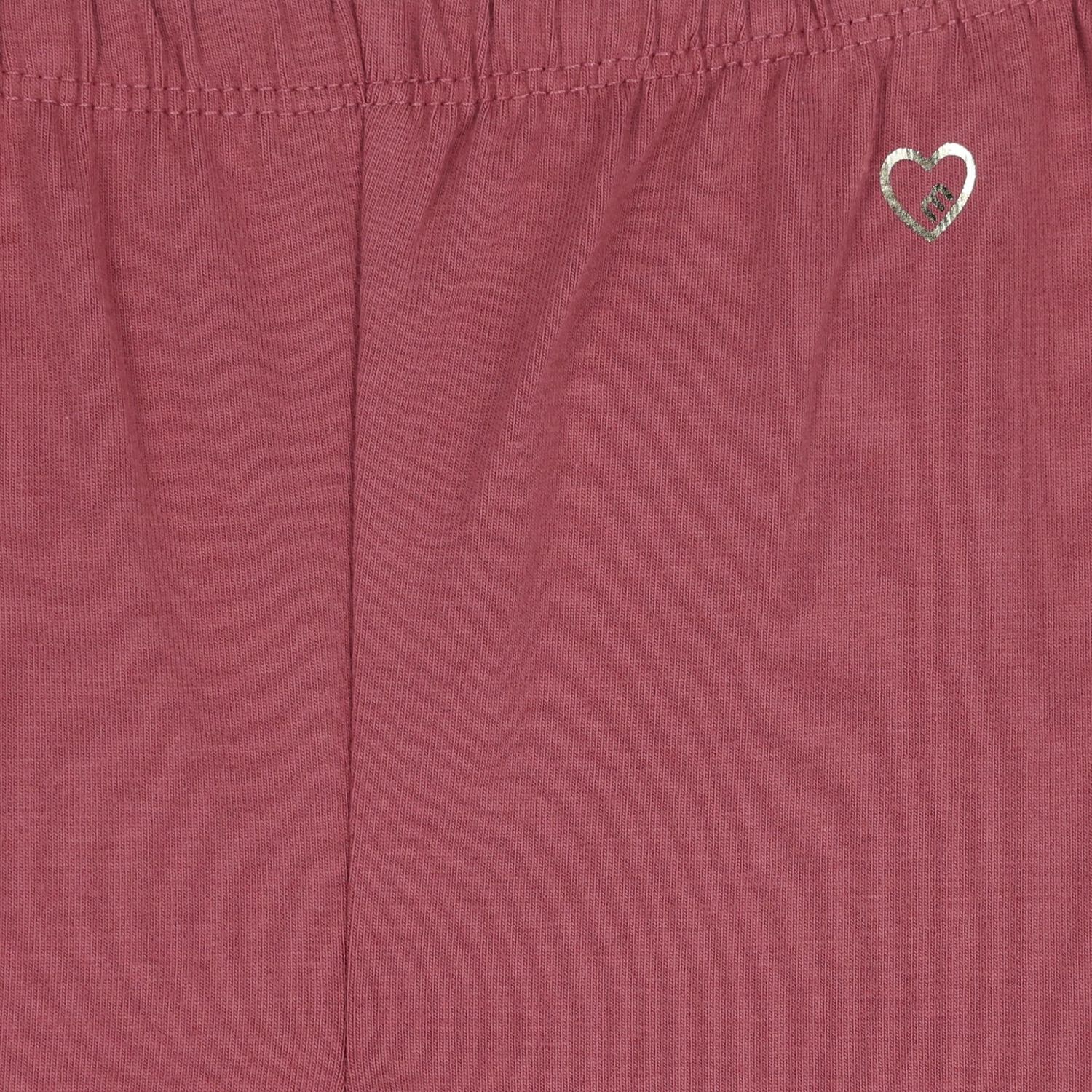 Younger Girls Pink Leggings ( 2-Pack ), 1, hi-res