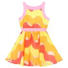 Girls Multi-Coloured Sleeveless Dress, 1, hi-res