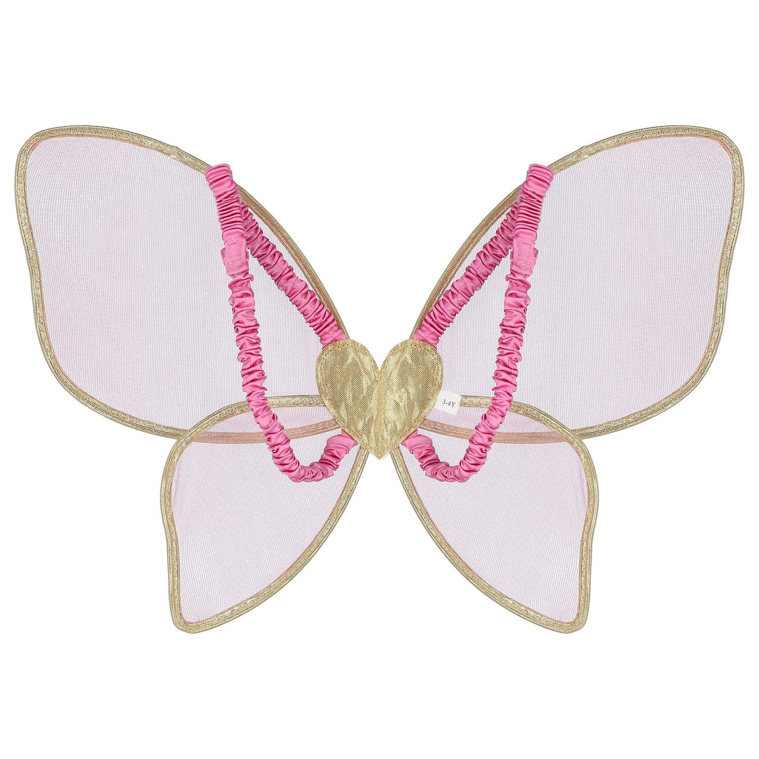 Girls Pink Fairy Costume, 1, hi-res image number null