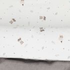 Ivory & Grey Teddy Bear Baby Nest , 1, hi-res