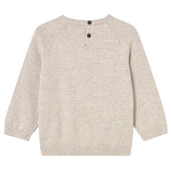 Younger Boys Beige Jumper