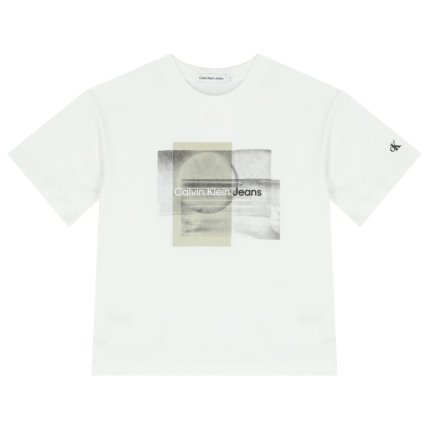 Boys White Logo T-Shirt, 1, hi-res image number null