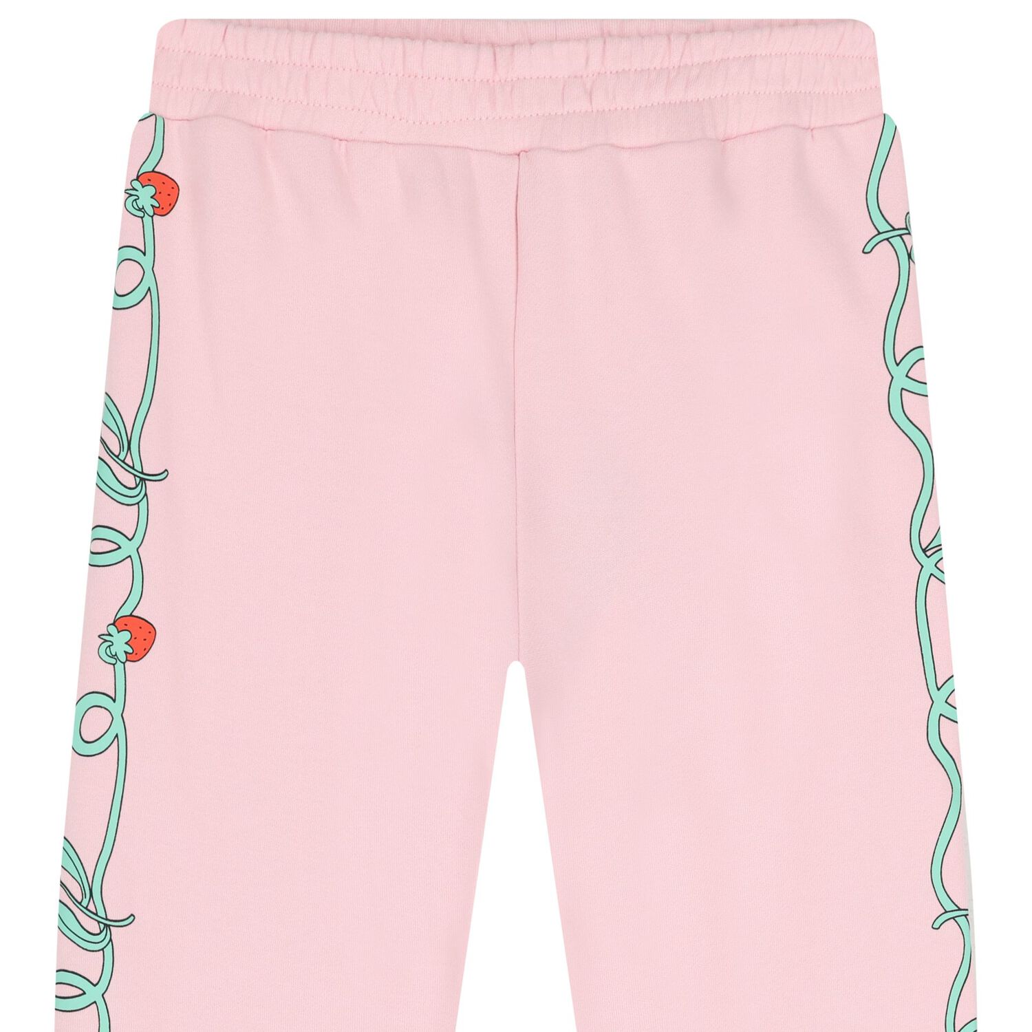 Girls Pink Floral Joggers , 1, hi-res