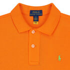 Boys Orange Logo Polo Shirt, 1, hi-res