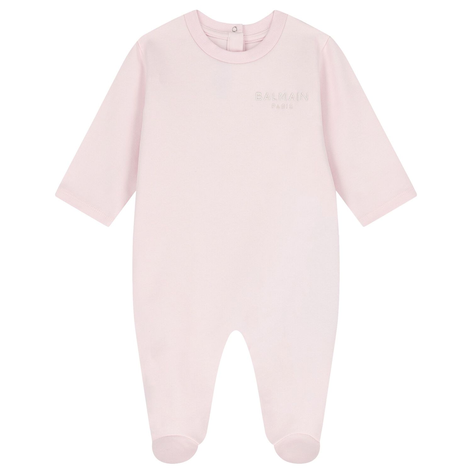 Baby Girls Pink Logo Babygrow Gift Set, 2, hi-res
