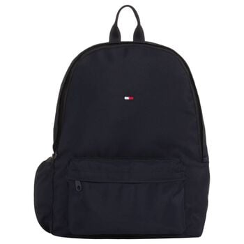 Navy Blue Logo Backpack