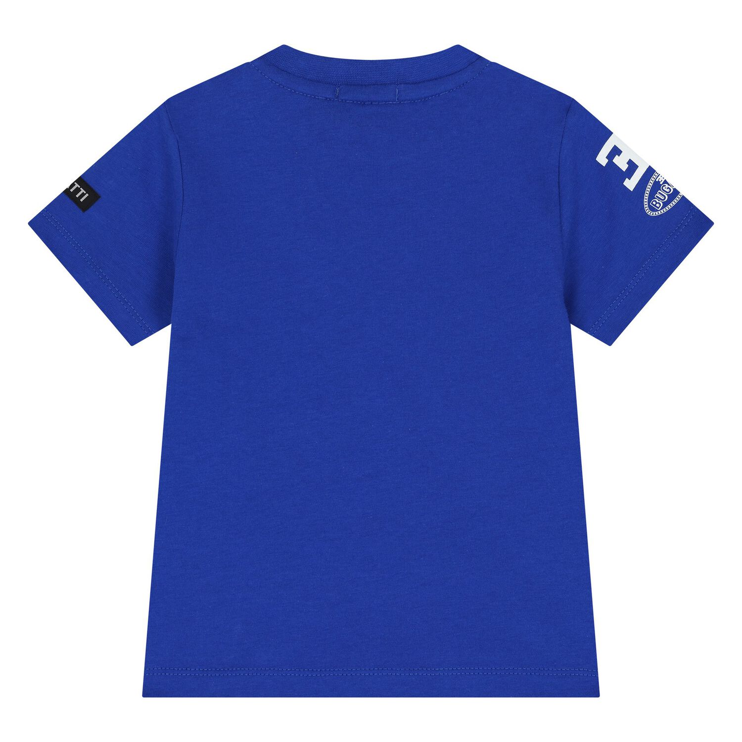 Younger Boys Blue Logo T-Shirt, 1, hi-res