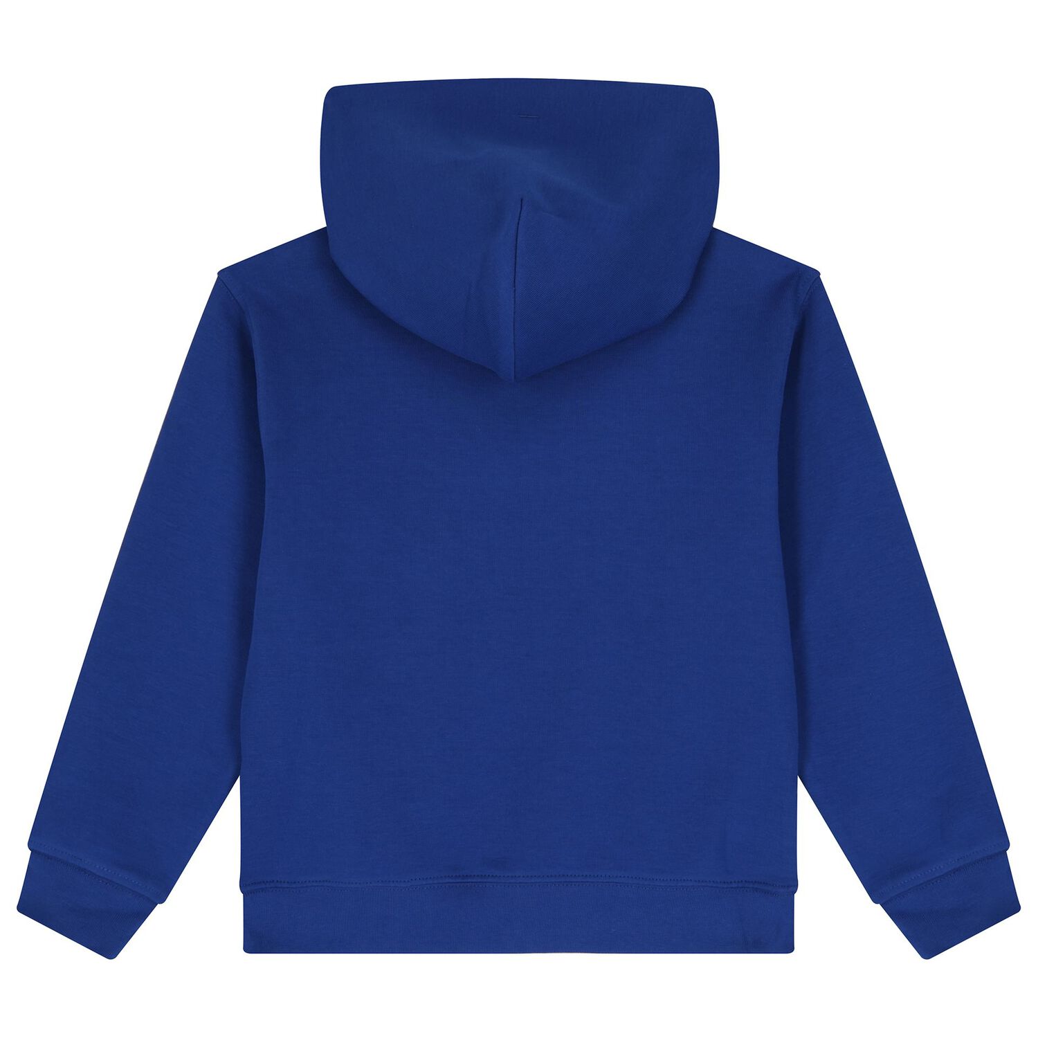 Boys Blue Logo Hooded Top, 1, hi-res