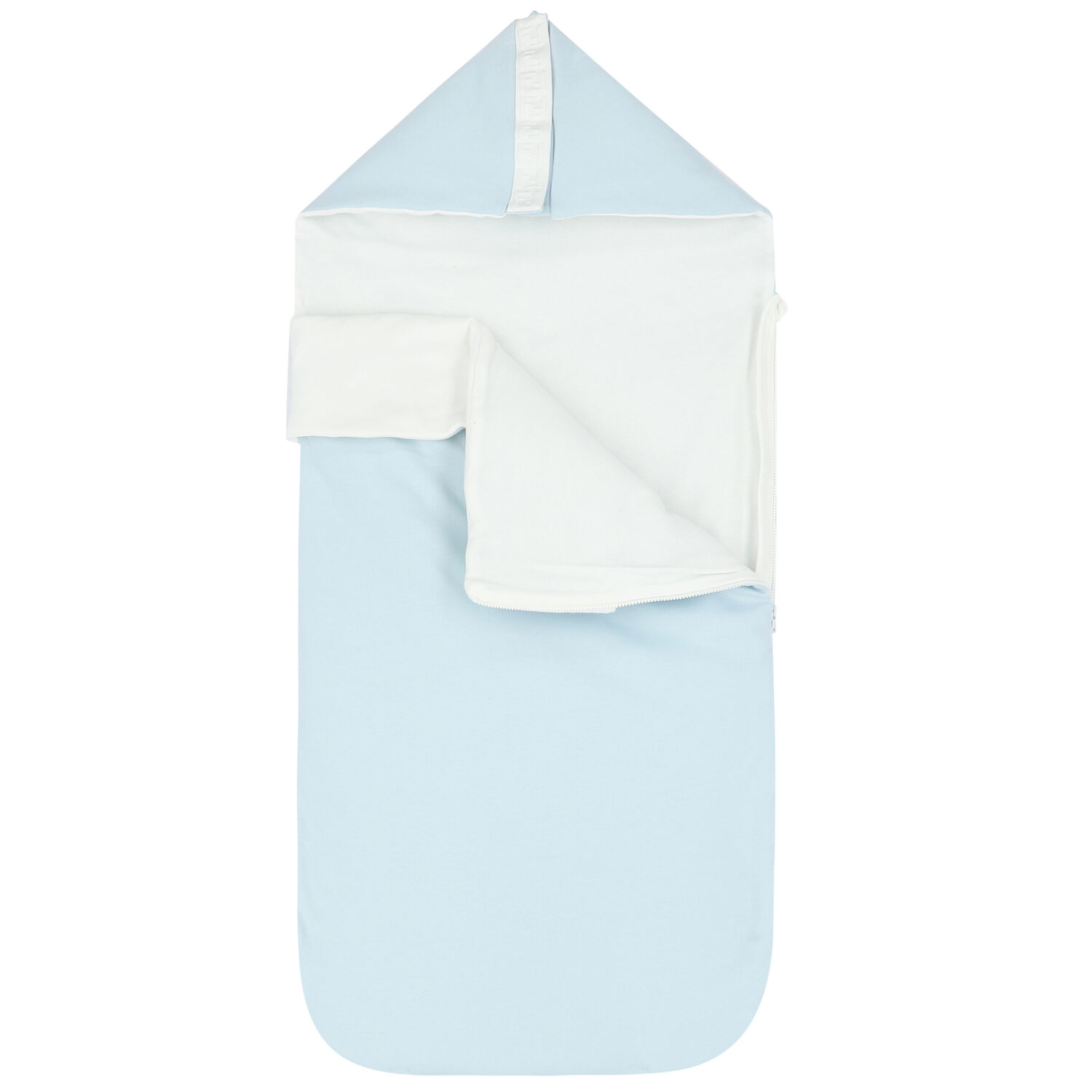 Blue & White Logo Baby Nest, 1, hi-res