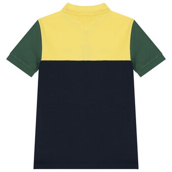 Boys Multi-Coloured Logo Polo Shirt