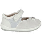 First Steps Baby Girls Metallic Shoes, 1, hi-res