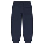 Boys White, Yellow & Navy Blue Racing Car Tracksuit ( 3 Piece ), 3, hi-res