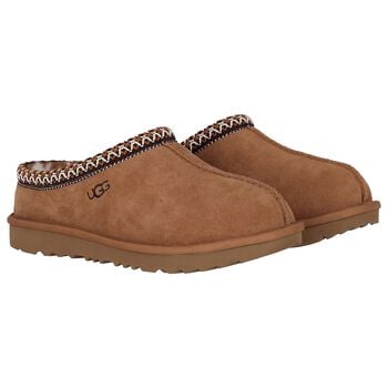 Chestnut Brown Tasman II Suede Mules