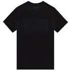 Boys Black Logo T-Shirt, 3, hi-res