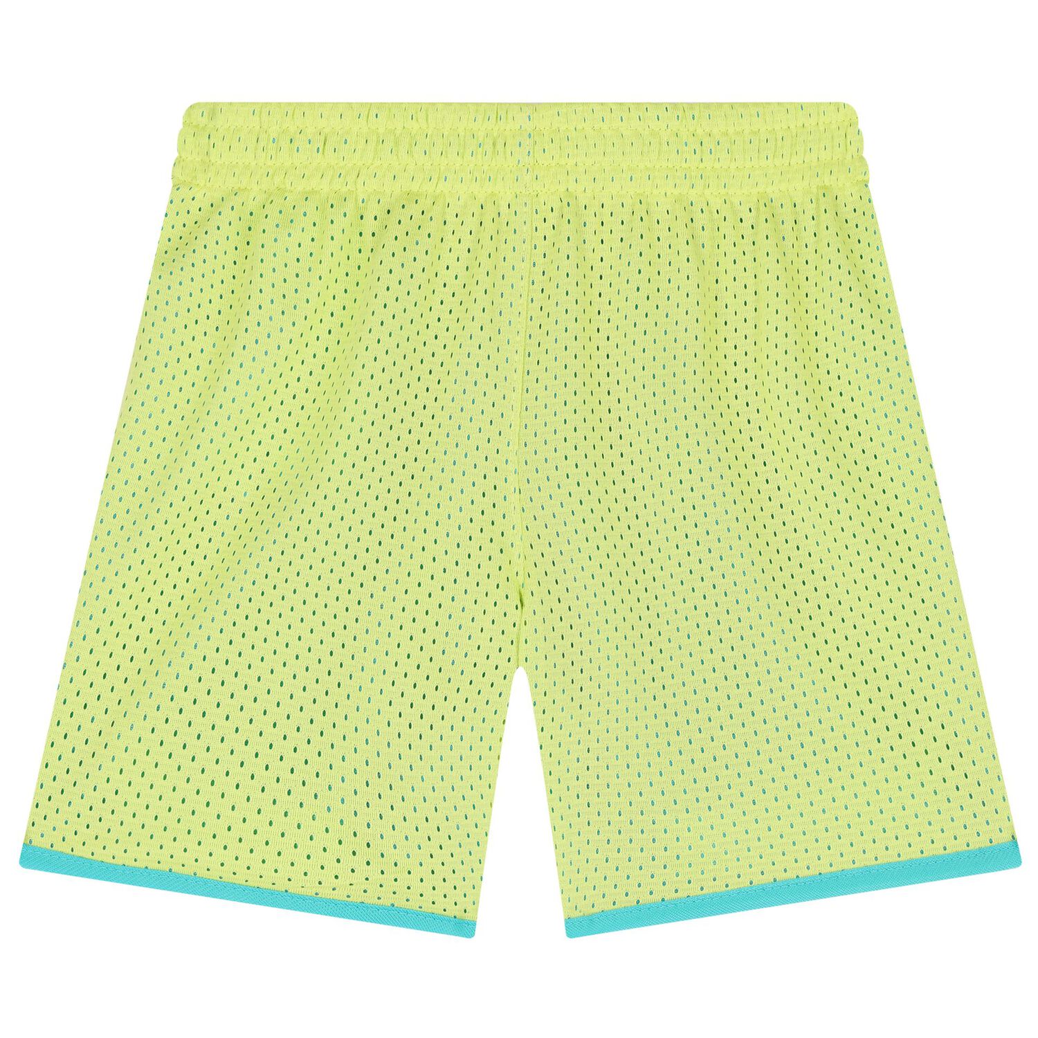 Boys Black & Green Logo Shorts Set, 1, hi-res