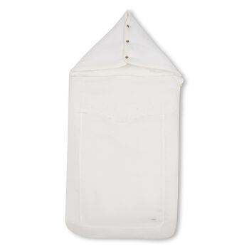 Baby Girls Ivory Logo Nest